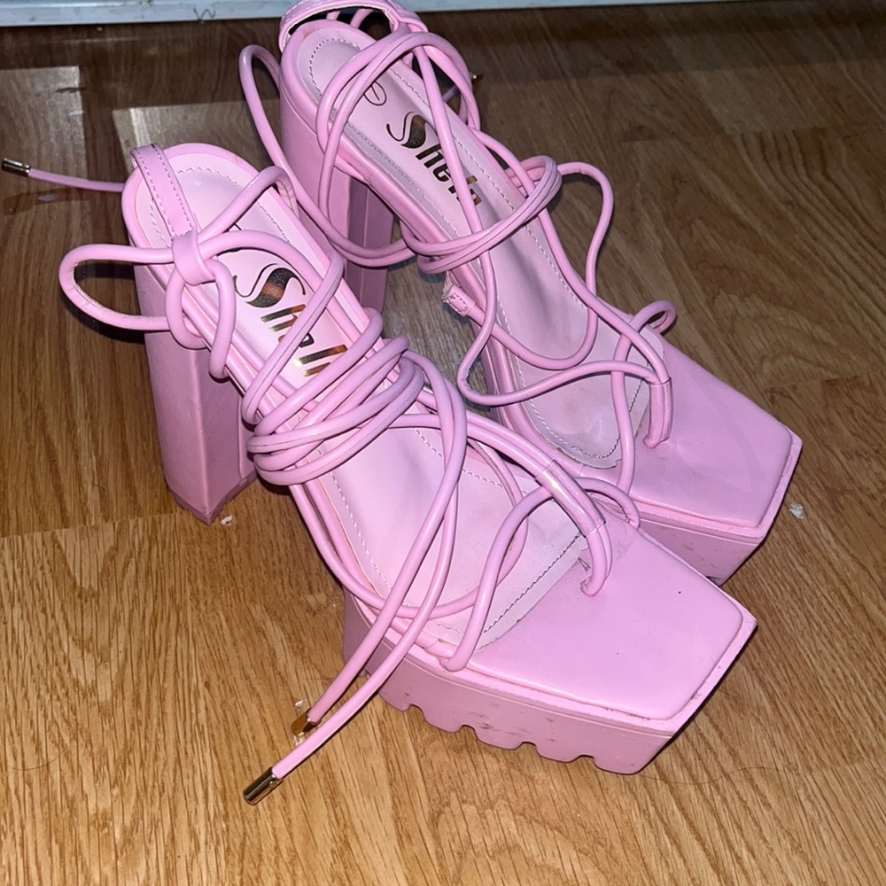 Lace Up heels
